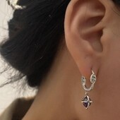 Серьги - висюльки, серебро 925 штамп