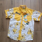 ⚜️Якісна сорочка з бавовни для хлопця на зріст 150 см