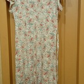 Легкое изящное платье из вискозы. Португалия. р. XL