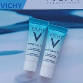 2 пробника Vichy Легкий крем для всіх типів шкіри обличчя, зволоження 72 години