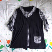Трикотажная кофточка.размер XL-XXL