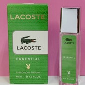 Lacoste Essential 40 мл. с феромонами. Изысканный, прекрасный, древесно-фужерный аромат для мужчин.