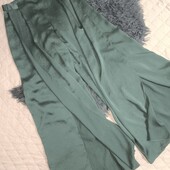 Zara, M стильні палаццо з розрізами, креш сатін