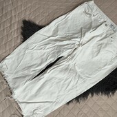 Primark uk20 молочні вкорочені джинси