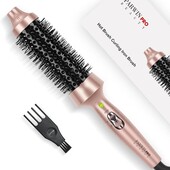 Термощітка Parwin Pro Beauty, кругла щітка з підігрівом 40 мм, щітка для створення блискучих і