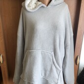 Меховушка, плюшева туника, кофта, худи, 3-5XL. F&F, слип, пижама