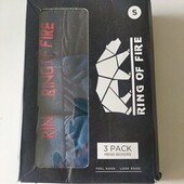 Комплект чоловічих боксерок 3шт. Ring of fire S