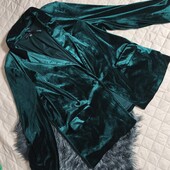 Dorothy Perkins, uk18, зелений велюровий піджак