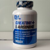 Креатин evolution Creatine Plus L-Arginine 60 капсул