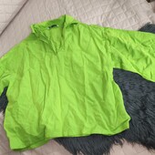 Яскрава сорочка Zara, L віскоза льон