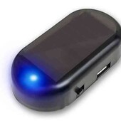 Муляж імітатор авто сигналізації Dummy Car Alarm Blue на сонячній батареї