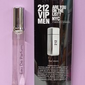 Carolina Herrera 212 VIP men 20 мл. Освежающий, теплый, восточно-древесный аромат для мужчин.