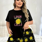 Женская пижама с шортиками домашний костюм большого размера