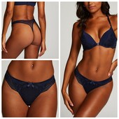 Hunkemoller! Жіночі труси, стрінги із мережива і сіточки Хл розмір peacoat! Лот 59