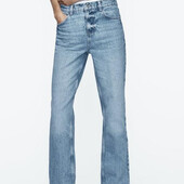 Джинси прямі zara 44/xxl розмір