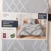 Постільна посилена білизна Renforcé Livarno Home з Німеччини 140×200 см