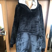 Меховушка, плюшева туника, кофта, худи, 4-6XL.стан новий