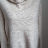 Pure collection кашеміровий гольф водолазка 100% cashmere S-M розмір