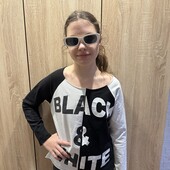 Реглан black&white 164см бу