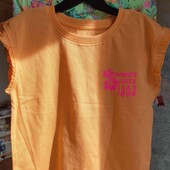 100% бавовна. Яскравий літній костюм Primark, 110 см, 4-5 р.