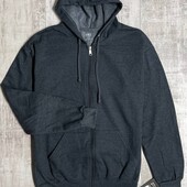 Кофта чоловіча athletic works темно-сіра утеплена розмір Л.