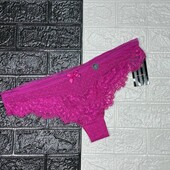 Трусики hunkemoller жіночі сітка+мережка євро розмір хл.