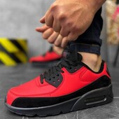 Кроссовки мужские в стиле Air Max Red 42р-27 см.