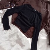 Кофтинка/топ чорний