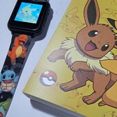 Оригинал! Smart Watch Интерактивные часы Pokémon с иллюстрированным мягким силиконовым ремешком