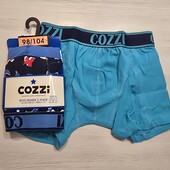 Cozzi! Трикотажні труси для хлопчика, боксери для хлопчика 98/104, в лоті 3 шт! Лот 37