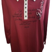 Футболка з 3/4 рукавом 3-4XL розм.
