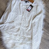 Стильний реглан в горох, S M