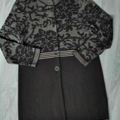 Gerry Weber брендовый кардиган/пальто цвет шоколадный размер L евро 44/46