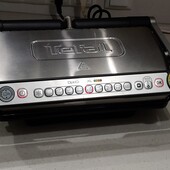 электрогриль прижимной Tefal OptiGrill+xl gc724d12+форма для выпекания