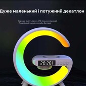 5 в 1 беспроводная колонка часы