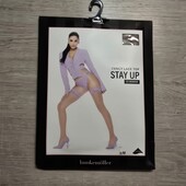 Hunkemoller! Ніжні жіночі панчохи з мереживом S/M розмір 15 ден! Лот 536