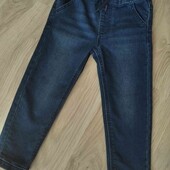 Dunnes stores джинсовые штанишки в спортивном стиле на рост 92/ 98 см