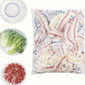 100шт!!! Одноразові чохли кришки для зберігання свіжості продуктів