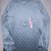Тепла велюрова кофта Primark, eur 32-34 / uk 4-6