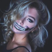 5 штук. Для любителей Хеллоуина! грим временные тату!