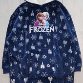 Плюшевий халат / худі Disney, з кишенями, 146-170см