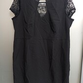 Платье вискоза с ажурными вставками,новое.