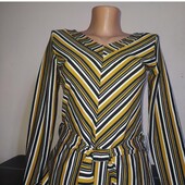 Осіння сукня міді в смужку House .