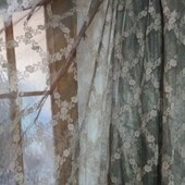 Шикарнейшая тюль царица жаккард шоколад 5м