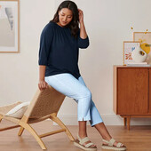 ♕ Елегантні жіночі штани Tchibo, розмір наш 46-48 (40 євро)нюанс