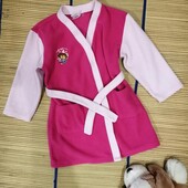Халат теплый для девочки 4-5лет