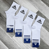 Шкарпетки жіночі демісезонні бавовна середні Adidas Tennis, Туреччина, р.36-40