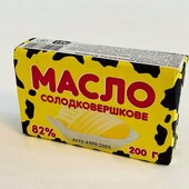 Масло 82% Солодковершкове 200 г