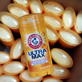 Arm & Hammer, UltraMax, твердий дезодорант-антиперспірант для жінок, свіжий пудровий аромат, 73 г