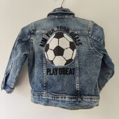 Джинсова куртка на 2 роки